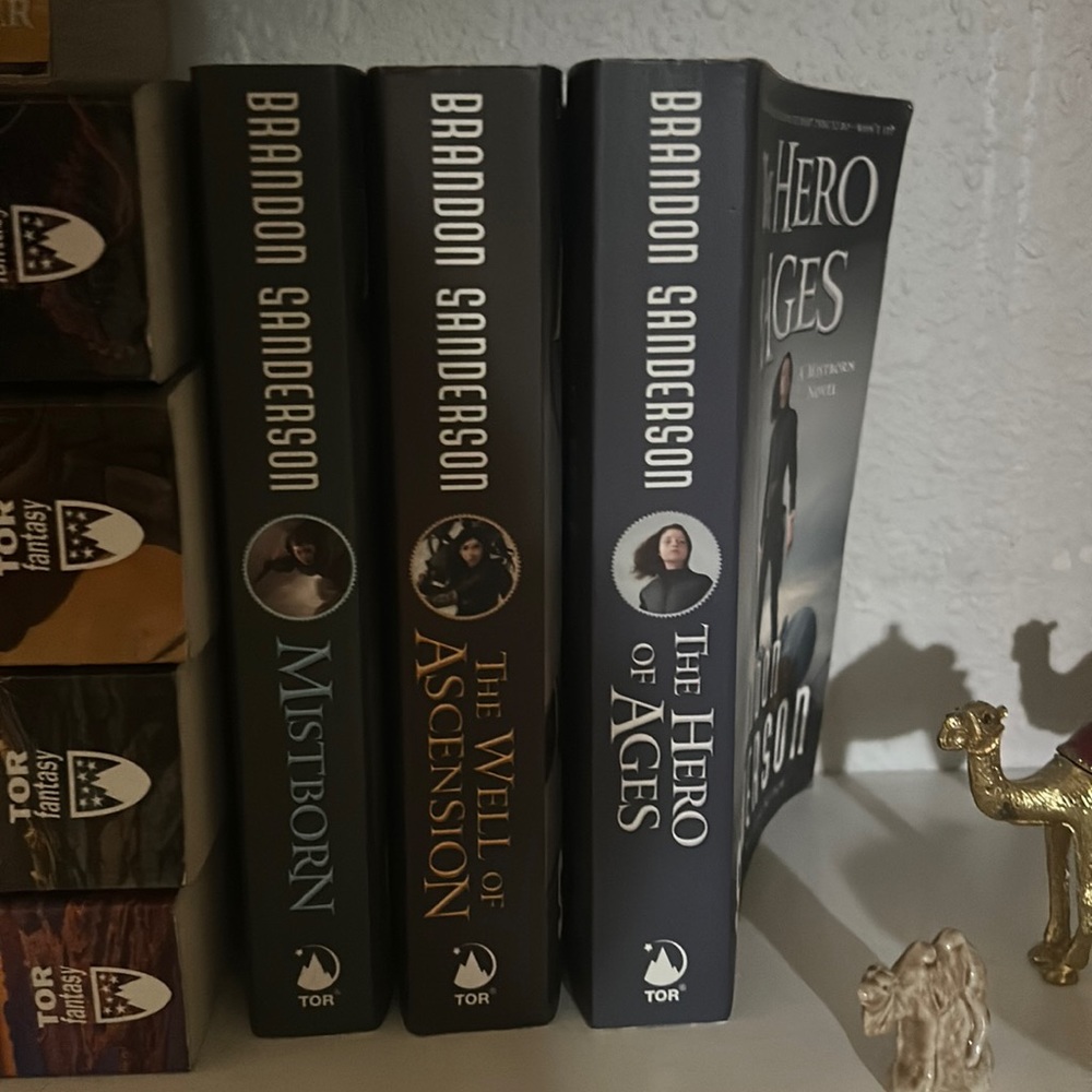 Mistborn Series by Brandon Sanderson